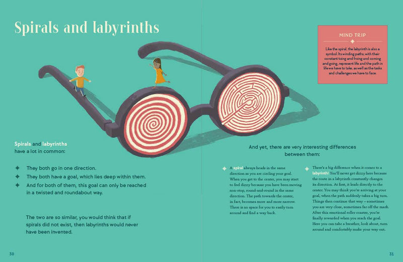 Silke Vry: The Book of Labyrinths and Mazes, illustrated by Finn Dean