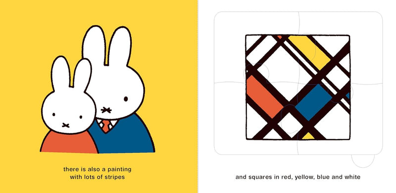 Dick Bruna: Miffy the Artist (Jigsaw Puzzle Book)