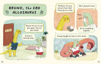 Swapna Haddow and Dr. Diplo: Little Dinosaurs, Big Feelings, illustrated by Yiting Lee