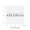 Small Stamps: Ex Libris With Dots Line