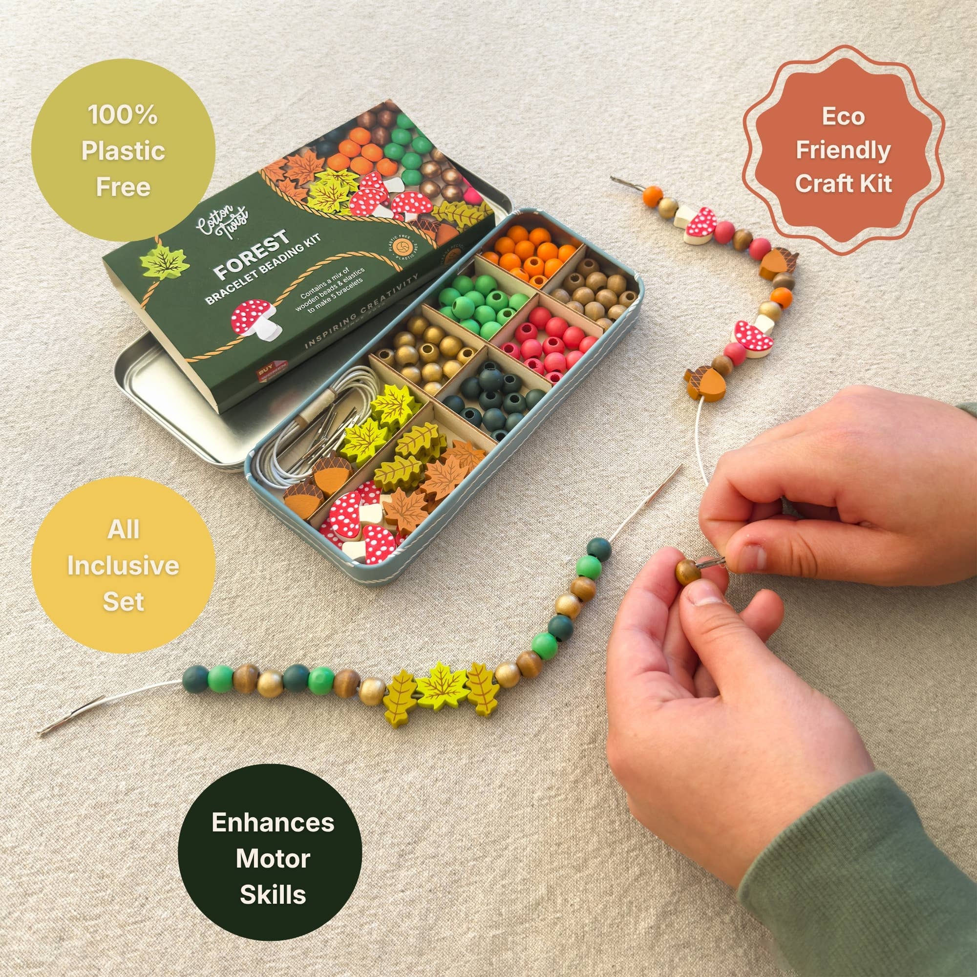 Bead Kit: Forest Bracelet