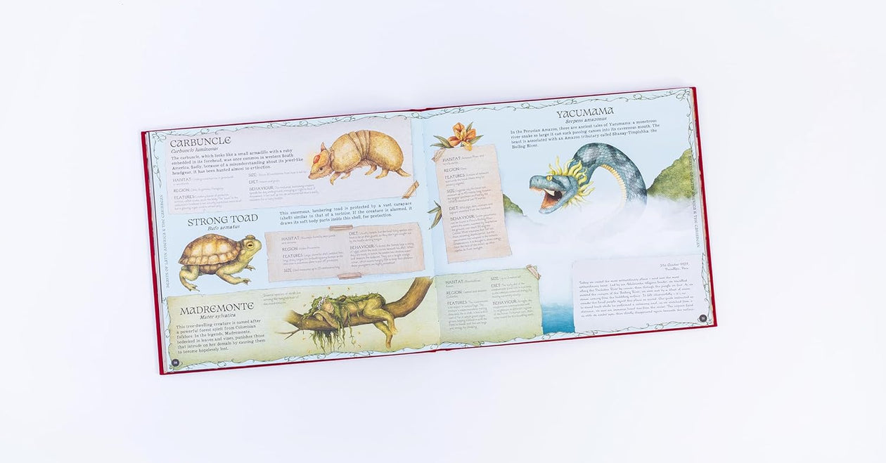 Emily Hawkins: A Natural History of Magical Beasts, illustrated by Jessica Roux
