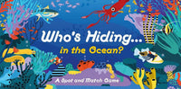 Laurence King: A Spot and Match Game - Who's Hiding in The Ocean? illustrated by Caroline Selmes