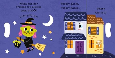 Halloween Peak A Boo, illustrated by Grace Habib