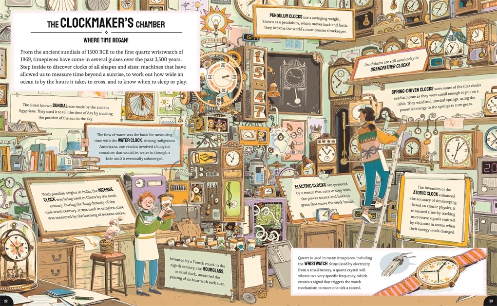 Ruth Amos: The Inventor's Workshop, illustrated by Stacey Thomas