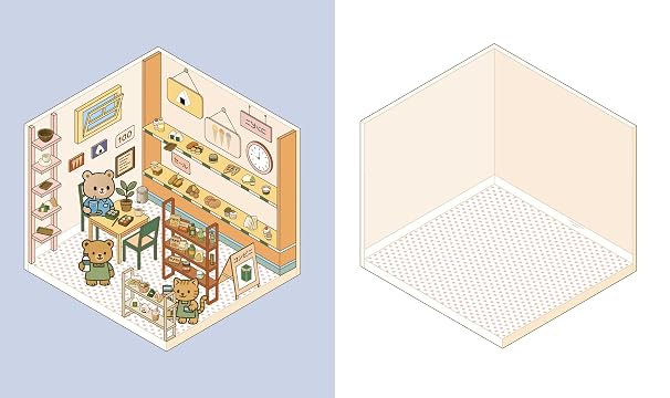 Cute 'n' Cozy Sticker Therapy: Convenience Stores: Over 500 Reusable Stickers!