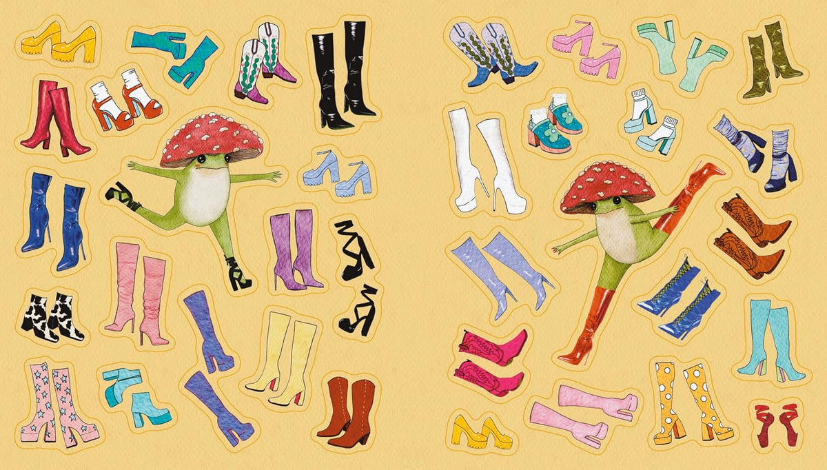 Maybell Eequay: The Little Frog Sticker Book