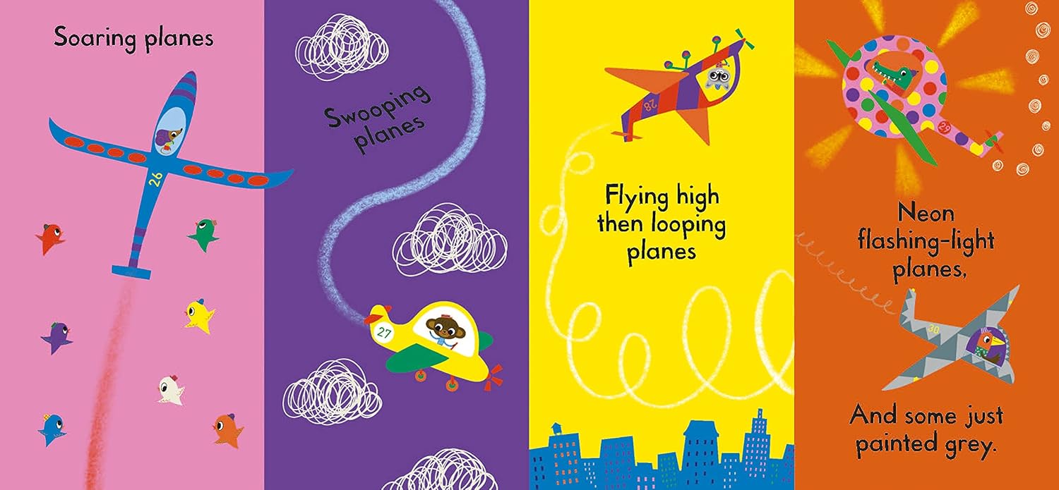 Donna David: Planes, Planes, Planes! illustrated by Nina Pirhonen