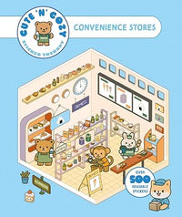 Cute 'n' Cozy Sticker Therapy: Convenience Stores: Over 500 Reusable Stickers!