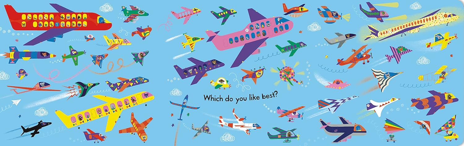 Donna David: Planes, Planes, Planes! illustrated by Nina Pirhonen