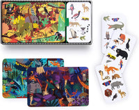 Laurence King: A Spot and Match Game - Who's Hiding in the Jungle? illustrated by Caroline Selmes