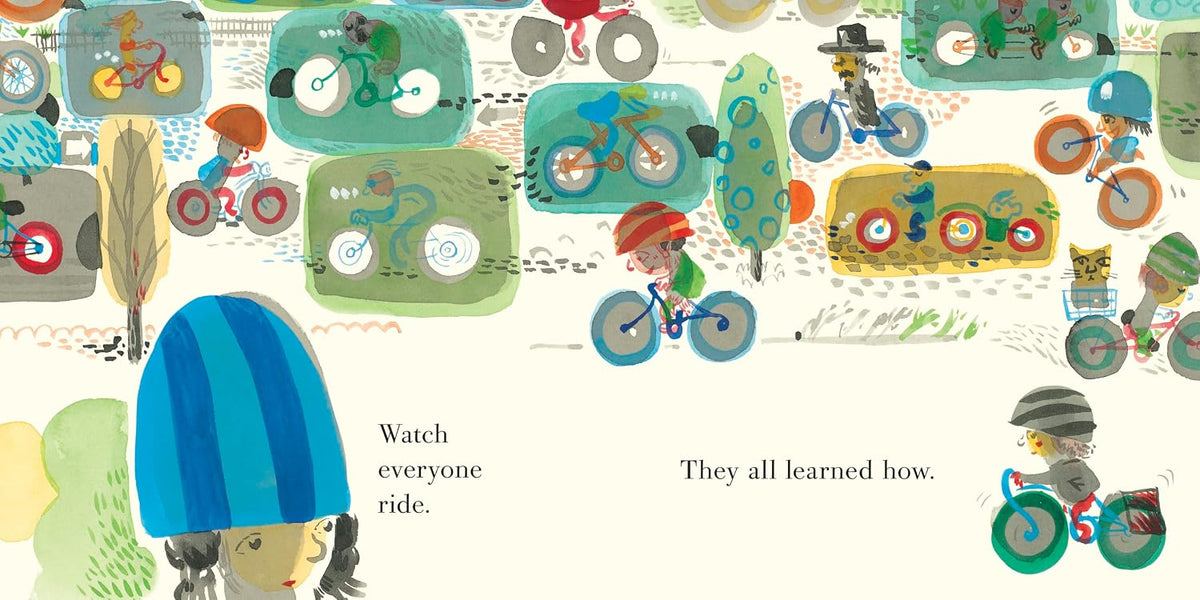 Chris Raschka: Everyone Can Learn to Ride a Bicycle