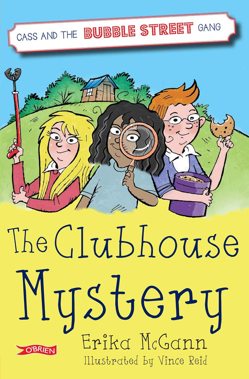 Erika McGann: The Clubhouse Mystery, Illustrated by Vince Reid