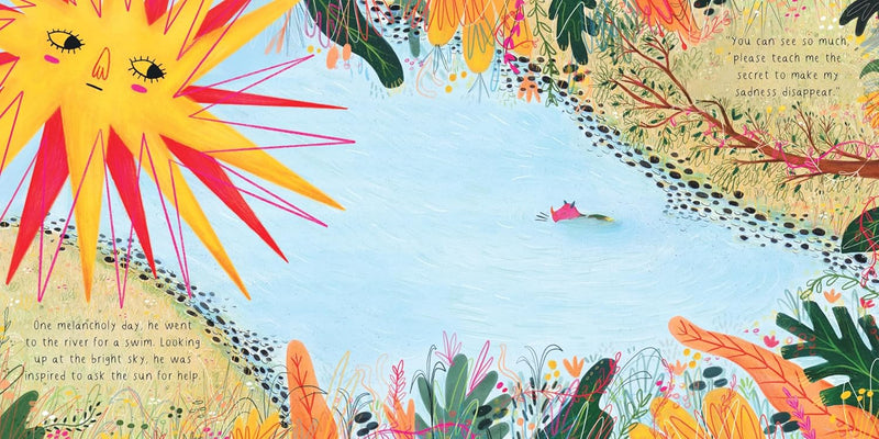 Ondjaki: The Sun and The Rhinoceros, illustrated by Catalina Vasquez