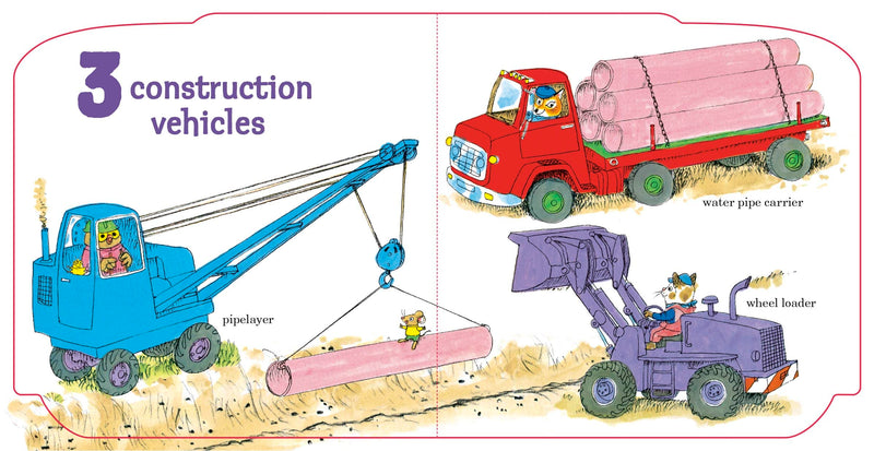 Richard Scarry: Cars and Trucks from 1 to 10