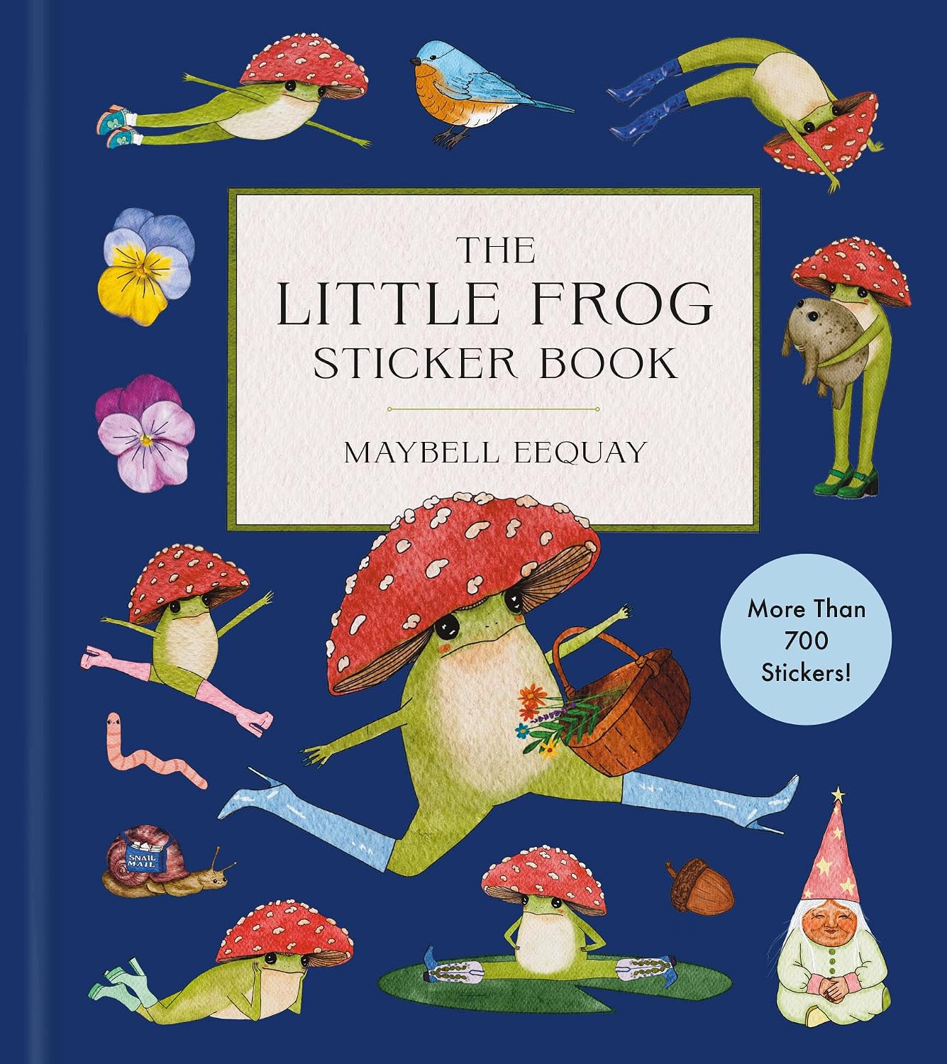 Maybell Eequay: The Little Frog Sticker Book