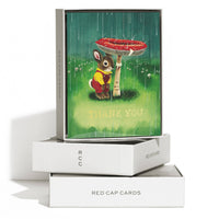 Greeting Card: Richard Scarry, Bunny and Mushroom