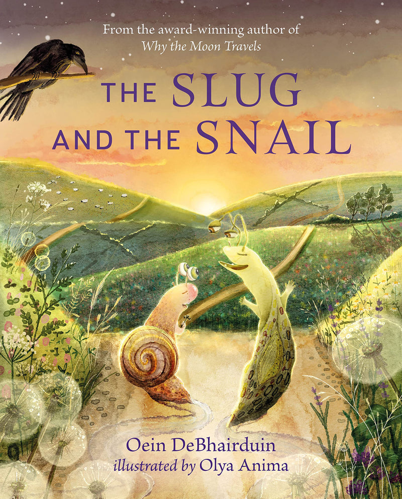 Oein DeBhairduin: The Slug and the Snail, illustrated by Olya Anima