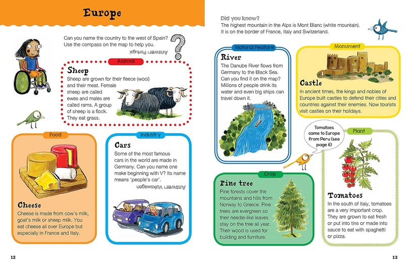 Catherine Bruzzone: My First Picture Atlas, illustrated by Stu McLellan