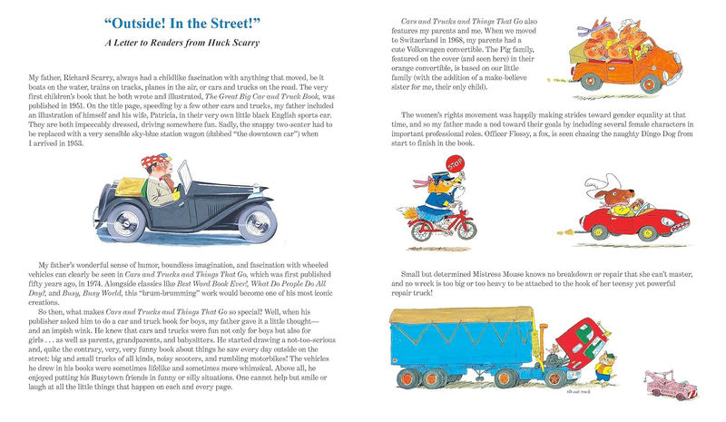 Richard Scarry: Cars and Trucks and Things That Go (50th Anniversary Edition)