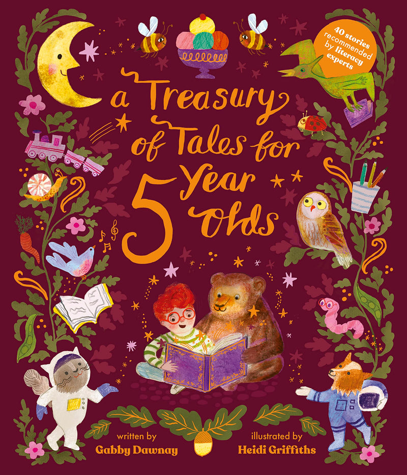 Gabby Dawnay: A Treasury of Tales for 5 Year Olds, illustrated by Heidi Griffiths