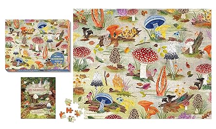 Mushrooms: 500 Piece Puzzle