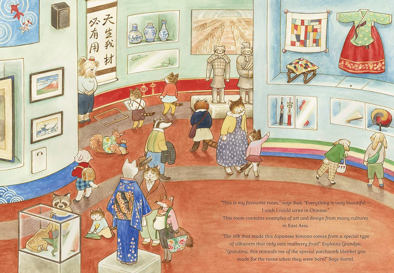 Lucy Brownridge: Cat Family at the Museum, illustrated by Eunyoung Seo