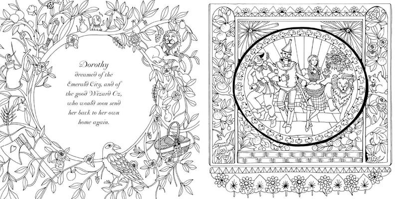 Good Wives and Warriors: Escape to Oz - A Colouring-Book Adventure