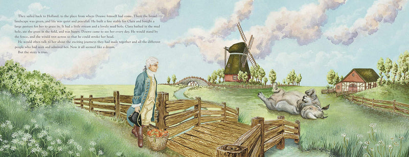 Katrin Hirt: Clara the Rhino, illustrated by Laura Fuchs