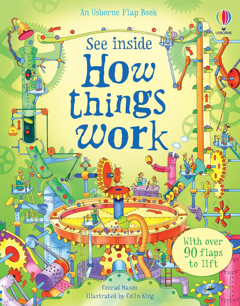 Conrad Mason: See Inside - How Things Work, illustrated by Colin King