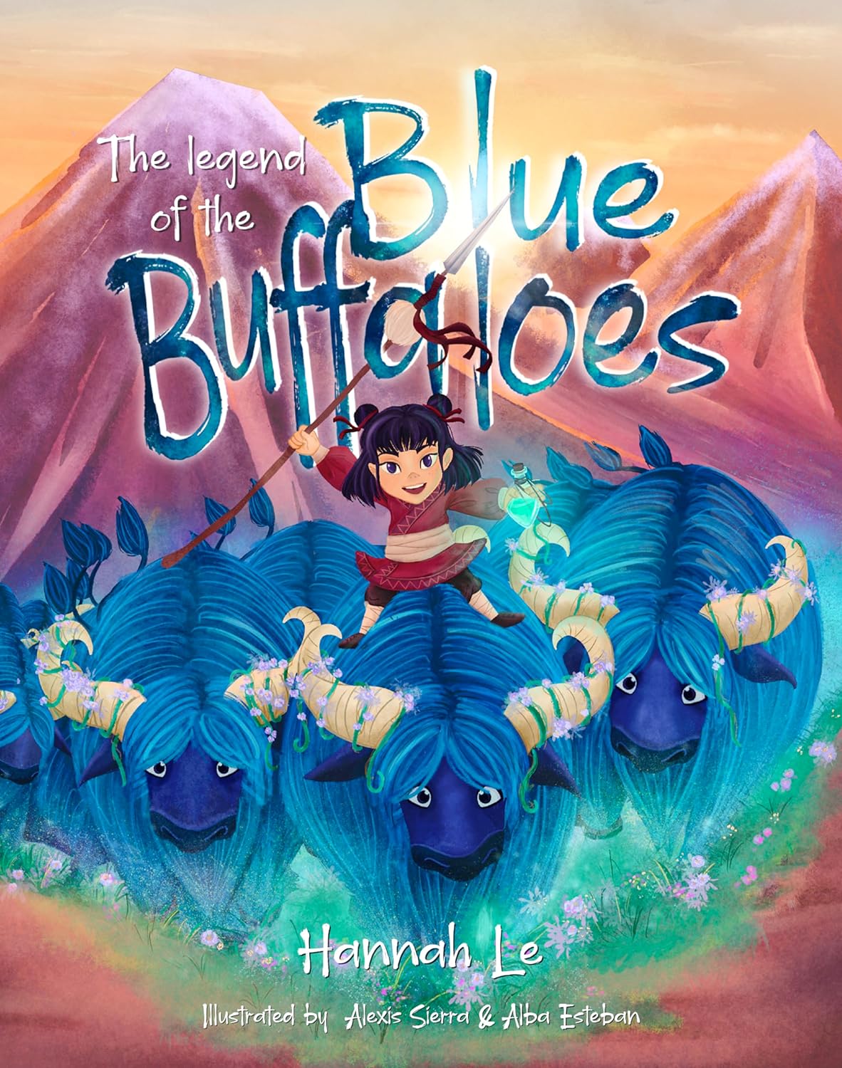 Hannah Le: The Legend of the Blue Buffaloes, illustrated by Alexis Sierra and Alba Esteban
