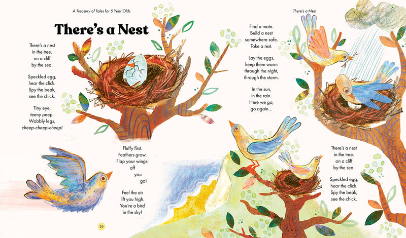 Gabby Dawnay: A Treasury of Tales for 5 Year Olds, illustrated by Heidi Griffiths