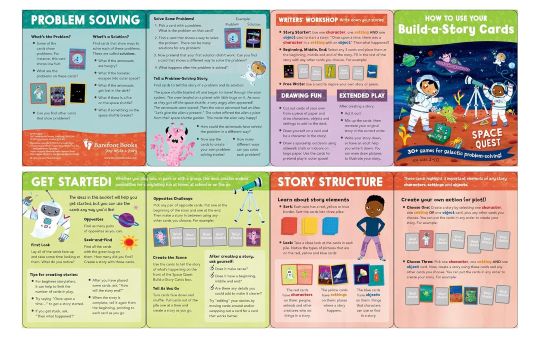 Christiane Engel: Build a Story Cards - Space Quest