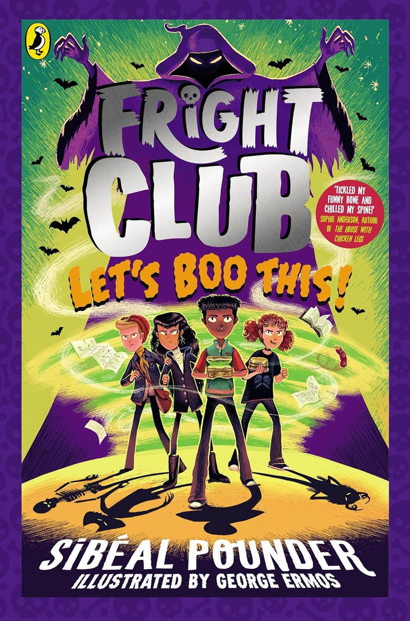 Sibeal Pounder: Fright Club - Let's Boo This!, illustrated by George Ermos