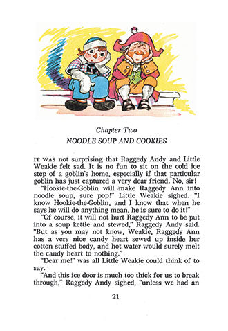 3 FOR 2! Johnny Gruelle: Raggedy Ann in Cookie Land