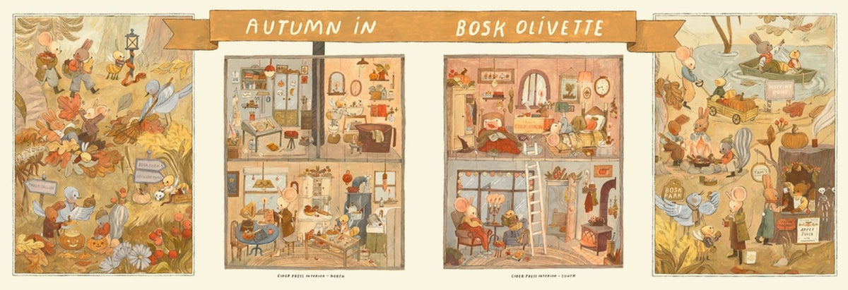 Rebecca Green: Henri and Miko: Autumn in Bosk Olivette