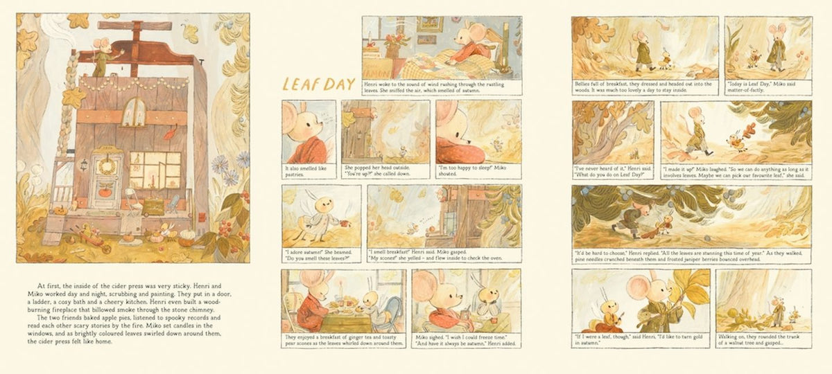 Rebecca Green: Henri and Miko: Autumn in Bosk Olivette