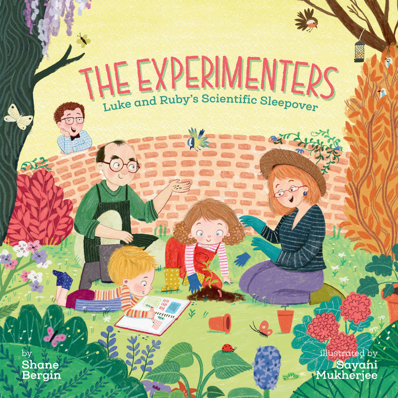 Shane Bergib: The Experimenters, illustrated by Sayani Mukherjee