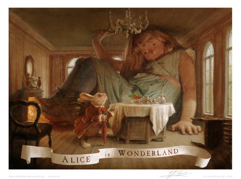 Poster: P.J. Lynch - Alice in Wonderland