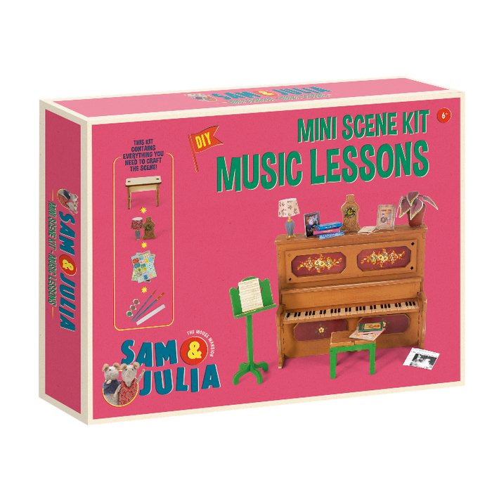 Mouse Mansion: Mini Scene Kit - Music Lesson