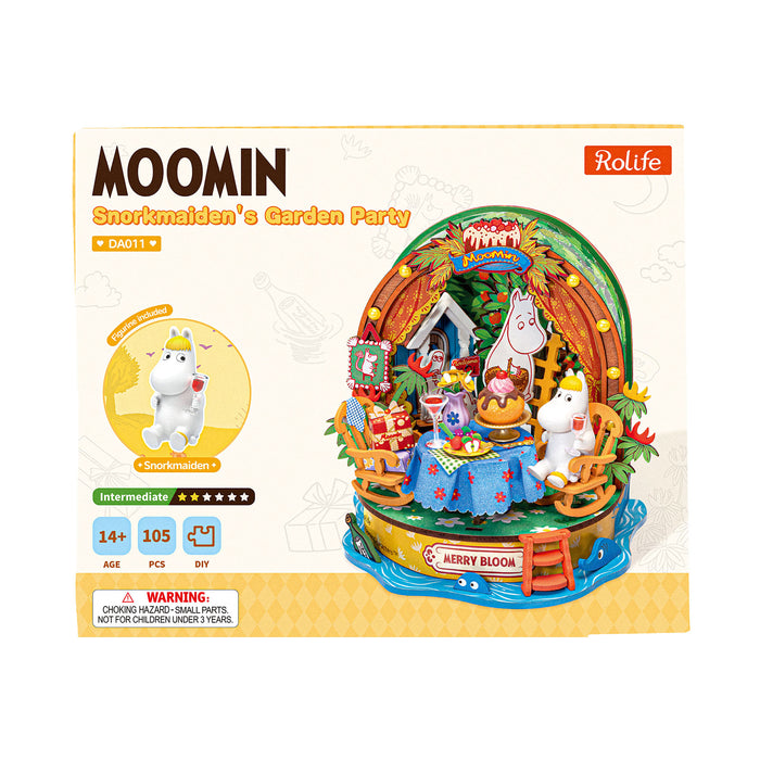 DIY Miniature Moomin Kit: Snorkmaiden's Garden Party