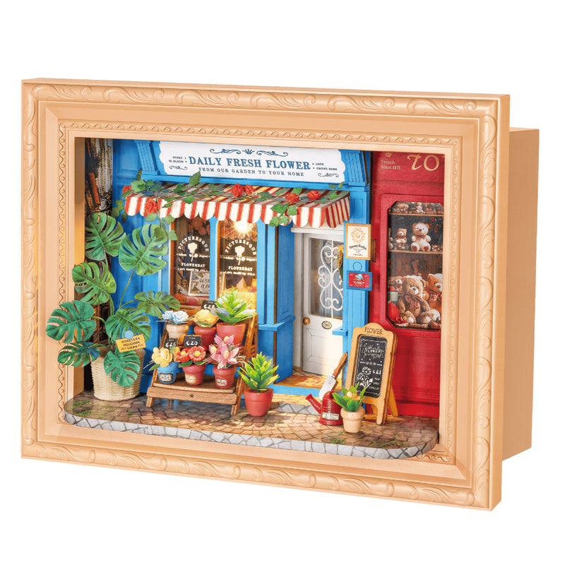 DIY Miniature House Kit: Daily Fresh Flower