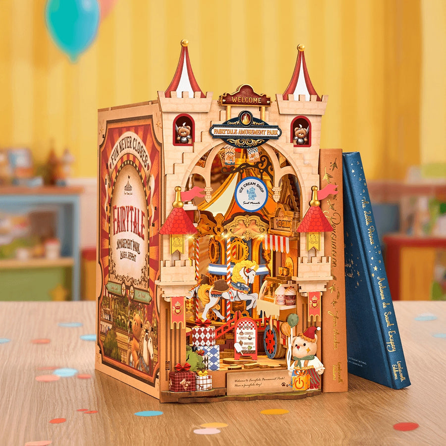 DIY Book Nook Kit: Fairytale Amusement Park