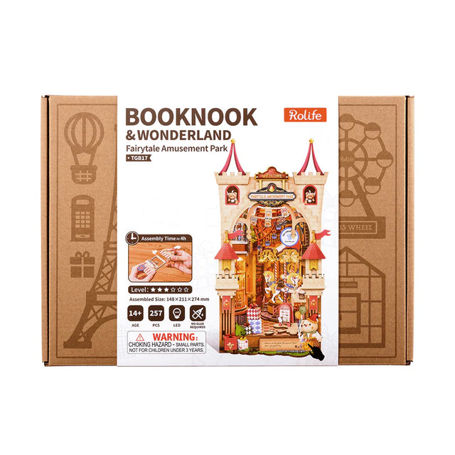 DIY Book Nook Kit: Fairytale Amusement Park