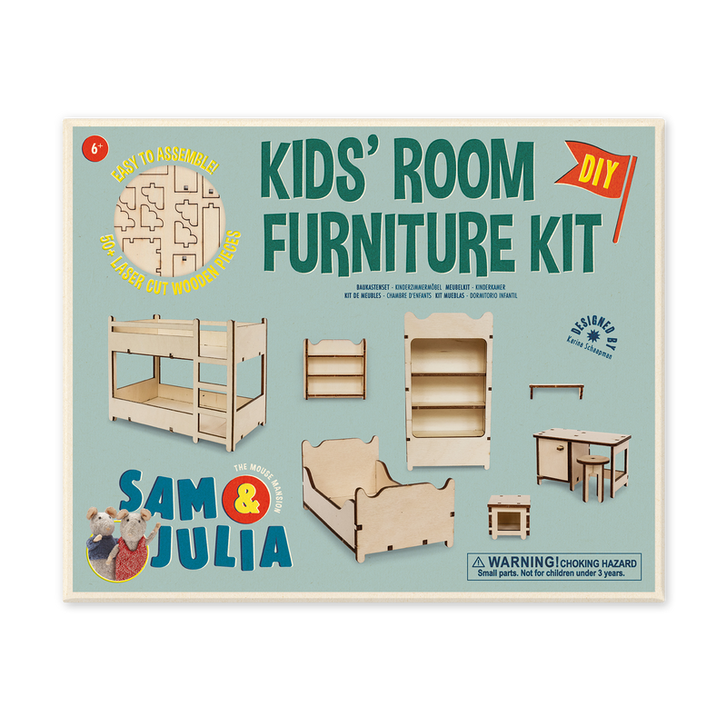 Mouse Mansion: Kids' Room Furniture Kit