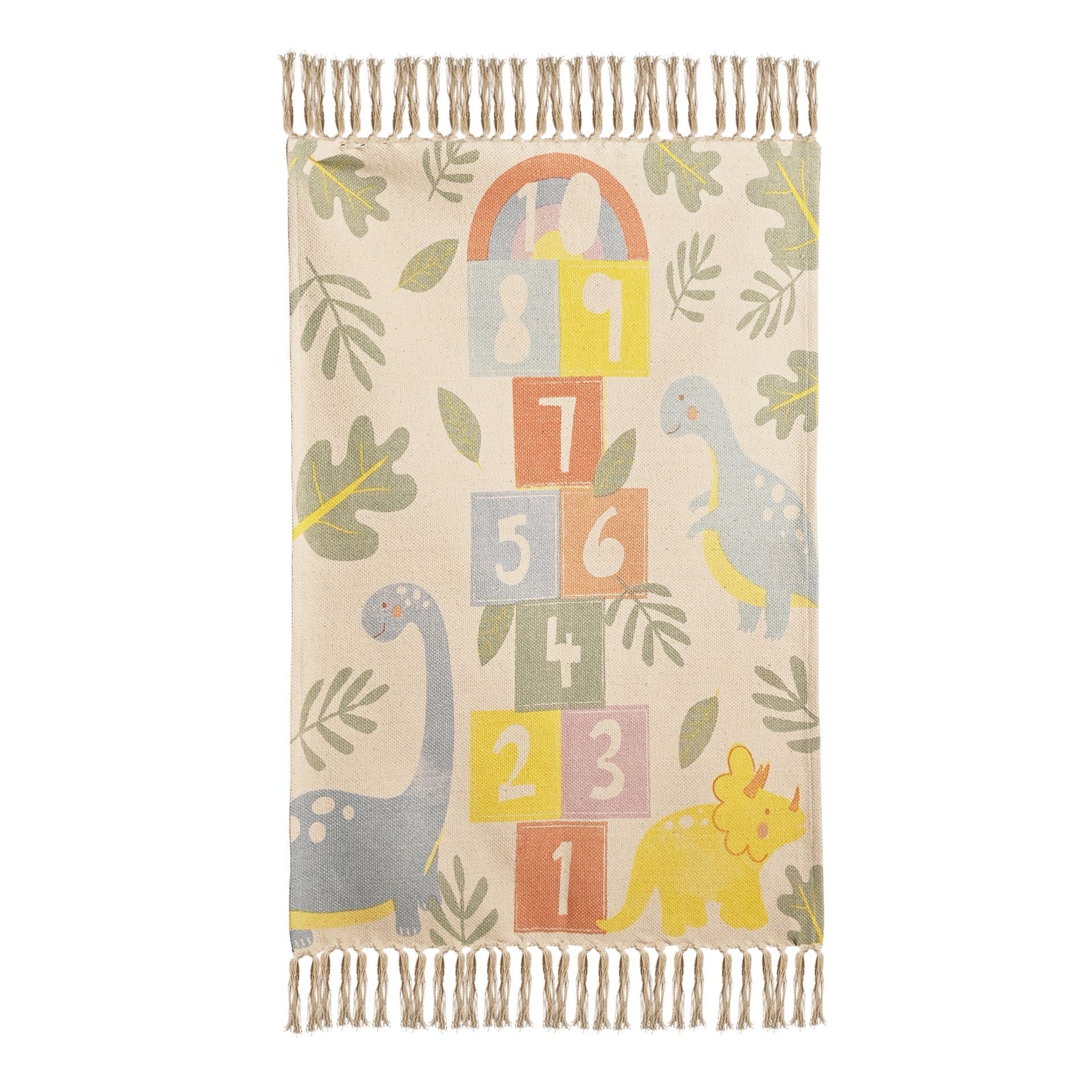 Rug: Dinosaur Hopscotch