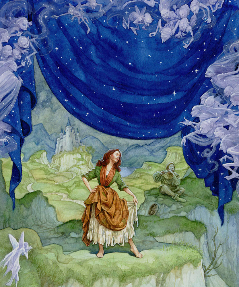 Print: P.J. Lynch - The Starlight Cloak