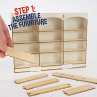 Mouse Mansion: Mini Scene Kit - Little Library