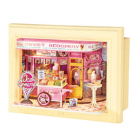 DIY Miniature House Kit: Sweet Scoopery Ice Cream