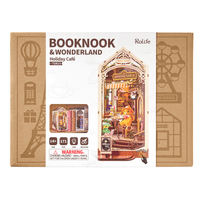 DIY Book Nook Kit: Holiday Cafe